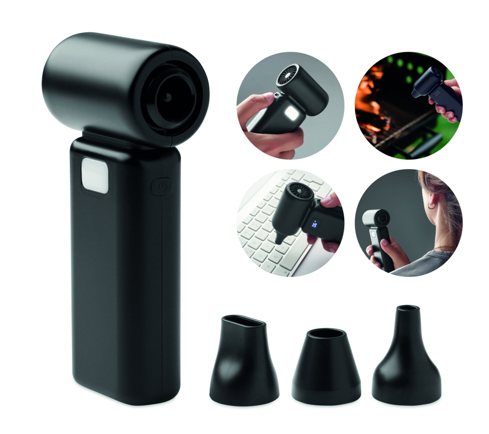 Logo trade mainoslahja ja liikelahja tuotekuva: Kannettava turbotuuletin