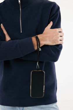 Logo trade mainoslahjat tuotekuva: CarryLoop RCS -säädettävä puhelinrannehihna, kierrätetty PET