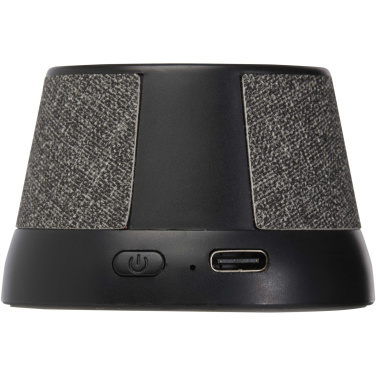 Logotrade mainostuotet kuva: Horna 3 W:n kierrätysmuovista valmistettu magneettinen langaton kaiutin