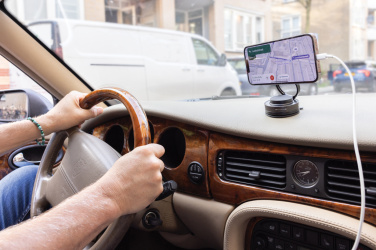 Logo trade mainoslahja kuva: Terra 360 RCS universaali puhelinteline, kierrätysmuovia