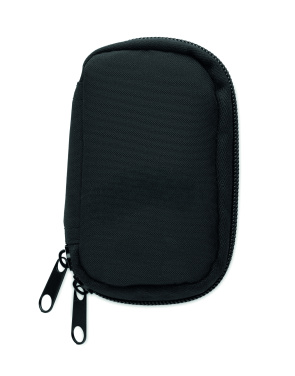 Logotrade mainostuote tuotekuva: Avainkotelo 300D RPET:stä