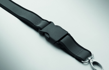 Logo trade mainoslahjat tuotekuva: Heijastava RPET-kaulanauha