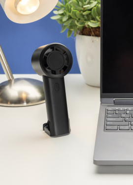 Logo trade mainostuote kuva: Twist RCS -kierrätysmuovinen ladattava tuuletin