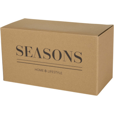 Logotrade mainoslahja tuotekuva: Male puinen tarjoilualusta- ja lasikuppisetti