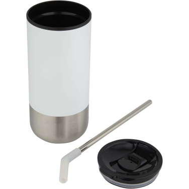 Logo trade liikelahja kuva: Grayson 480 ml:n RCS-kierrätetty, eristetty juomamuki pillillä