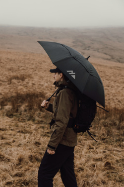 Logotrade liikelahjat mainoslahjat tuotekuva: Nordic Drift Trail 27" AWARE™ RPET -myrskysateenvarjo UPF 50