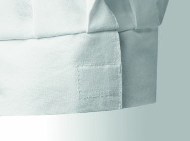 Logotrade reklaminės dovanos nuotrauka: Medvilninė virėjo kepurė 130 gsm