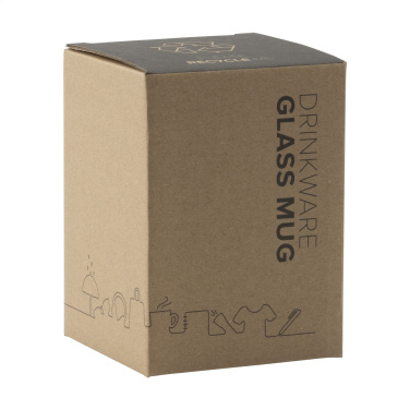 Logotrade dovana nuotrauka: Alba 350 ml dvisienis stiklas