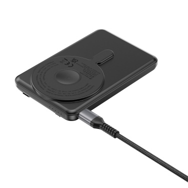 Logotrade dovana nuotrauka: Urban Vitamin Redwood 5in1 5000mah 20W PD magnetinis maitinimo blokas