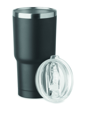 Logotrade reklaminės dovanos nuotrauka: Dvigubos sienelės stiklinė 550 ml