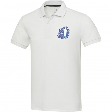 Logotrade ziemassvētku dāvanas foto: Smaragda unisex Aware™ polo ar īsām piedurknēm