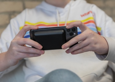 Logotrade logo dāvanas foto: Magnētiskā 5000 mAh 5W bezvadu barošanas akumulators