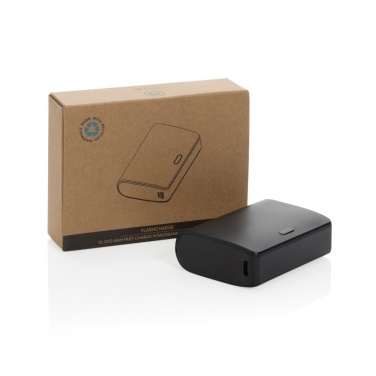 Logotrade ziemassvētku dāvanas foto: FlashCharge RCS rplastic 10000 mah ātrās uzlādes jauda