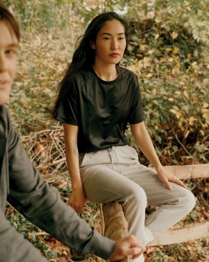 Logotrade korporatīvās dāvanas foto: Iqoniq Tikal pārstrādāta poliestera ātri žūstošs sporta t-krekls