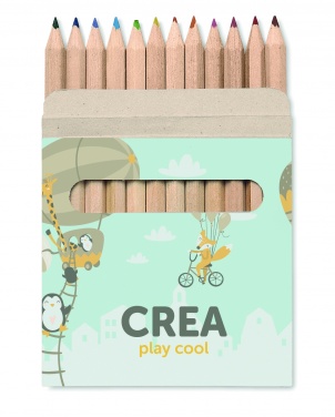 Logotrade ziemassvētku dāvanas foto: 12 krāsainu zīmuļu komplekts