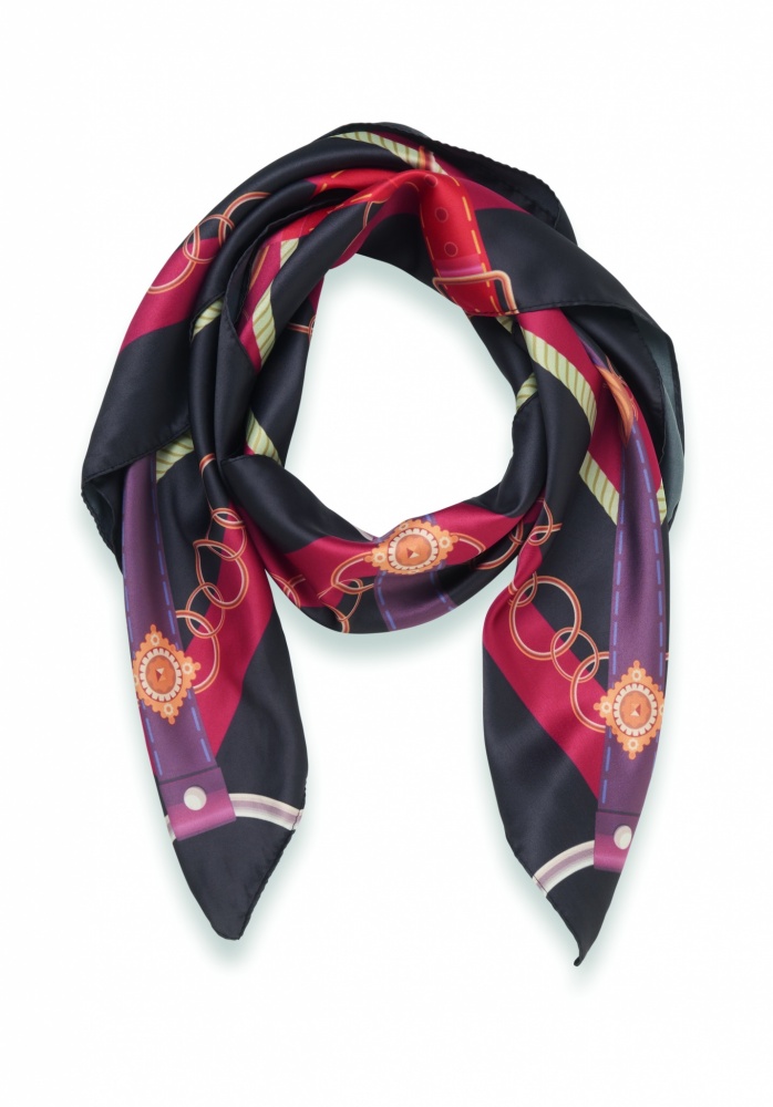 Logotrade dāvanas foto: Šalle pārstrādāta satīna poliestera