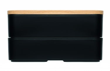 Logotrade dāvanas foto: Pusdienu kastīte no PP un bambusa vāks