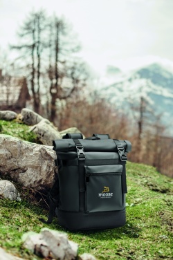 Logotrade Ideja dāvanas foto: Rolltop mugursoma 50C brezents