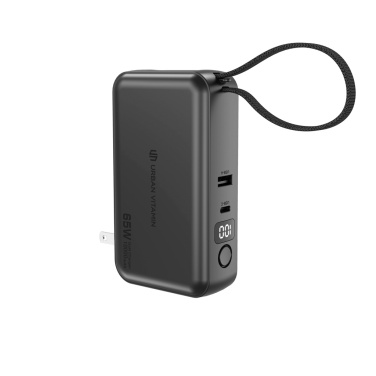 Logotrade korporatīvās dāvanas foto: Urban Vitamin Eureka hibrīds GANcharger 10000mah powerbank65W