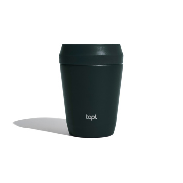 Logotrade logo dāvanas foto: Topl Recycled Steel To Go Tumbler Patentēts 360 Vāks 235ml