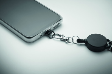 Logotrade Ideja dāvanas foto: Ievelkams tālruņa turētājs