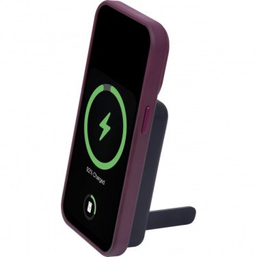 Logotrade biznesa dāvanas foto: Bezvadu pārnēsājamais akumulators 5000 mAh CAIRO