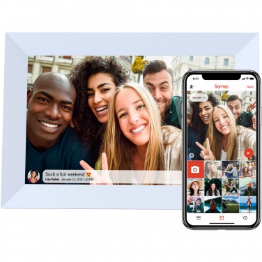 Лого трейд pекламные продукты фото: Prixton Prado Frameo 10-дюймовая цифровая фоторамка с Wi-Fi