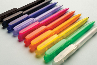 Лого трейд pекламные cувениры фото: Ручка RABS сертифицирована Devin GRS, прозрачная