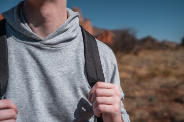 Логотрейд бизнес-подарки картинка: Swiss Peak AWARE™ рюкзак для ноутбука с диагональю 15,6 дюйма и легким доступом