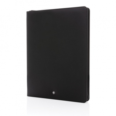 Лого трейд pекламные продукты фото: Портфель Swiss Peak Heritage RCS rPU A4 с застежкой-молнией