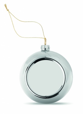 Логотрейд бизнес-подарки картинка: Елочный шар под сублимацию