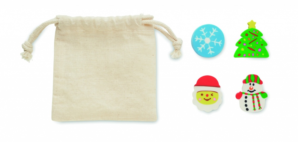 Лого трейд pекламные подарки фото: Набор ластиков