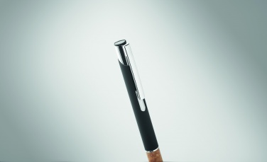 Лого трейд pекламные продукты фото: Шариковая ручка из алюминия с ручкой из пробки