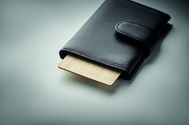 Логотрейд pекламные подарки картинка: Карта RFID из бамбука