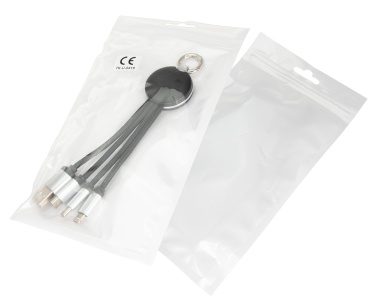 Лого трейд pекламные подарки фото: Кабель 3в1 с подсвечиваемым логотипом для гравировки, RXD-368