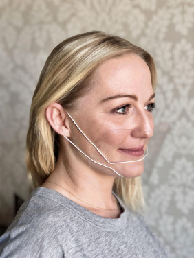 Лого трейд pекламные cувениры фото: ATENA прозрачная защитная маска для рта и носа 1461162