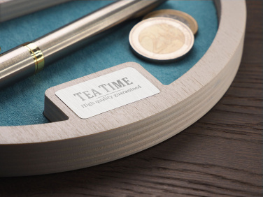 Логотрейд pекламные cувениры картинка: Деревянный настольный органайзер 1817121