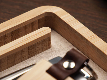 Логотрейд pекламные подарки картинка: Деревянный настольный органайзер 1818292