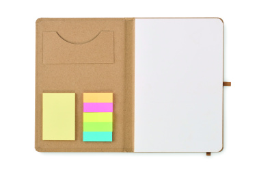 Лого трейд pекламные продукты фото: A5 notebook recycled paper set