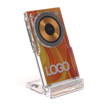 Логотрейд pекламные подарки картинка: Магнитная беспроводная зарядная подставка Magcharge 15 Вт