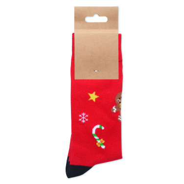 Логотрейд pекламные продукты картинка: Pair of Christmas socks L