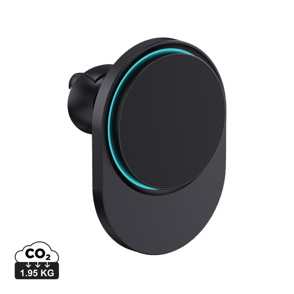 Лого трейд pекламные подарки фото: Автомобильный держатель PowerCruze RCS rplastic 15W с магнитной зарядкой