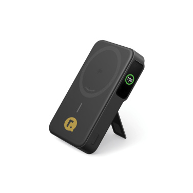 Лого трейд pекламные cувениры фото: Магнитный внешний аккумулятор Anker MagGo QI2 10.000 мАч