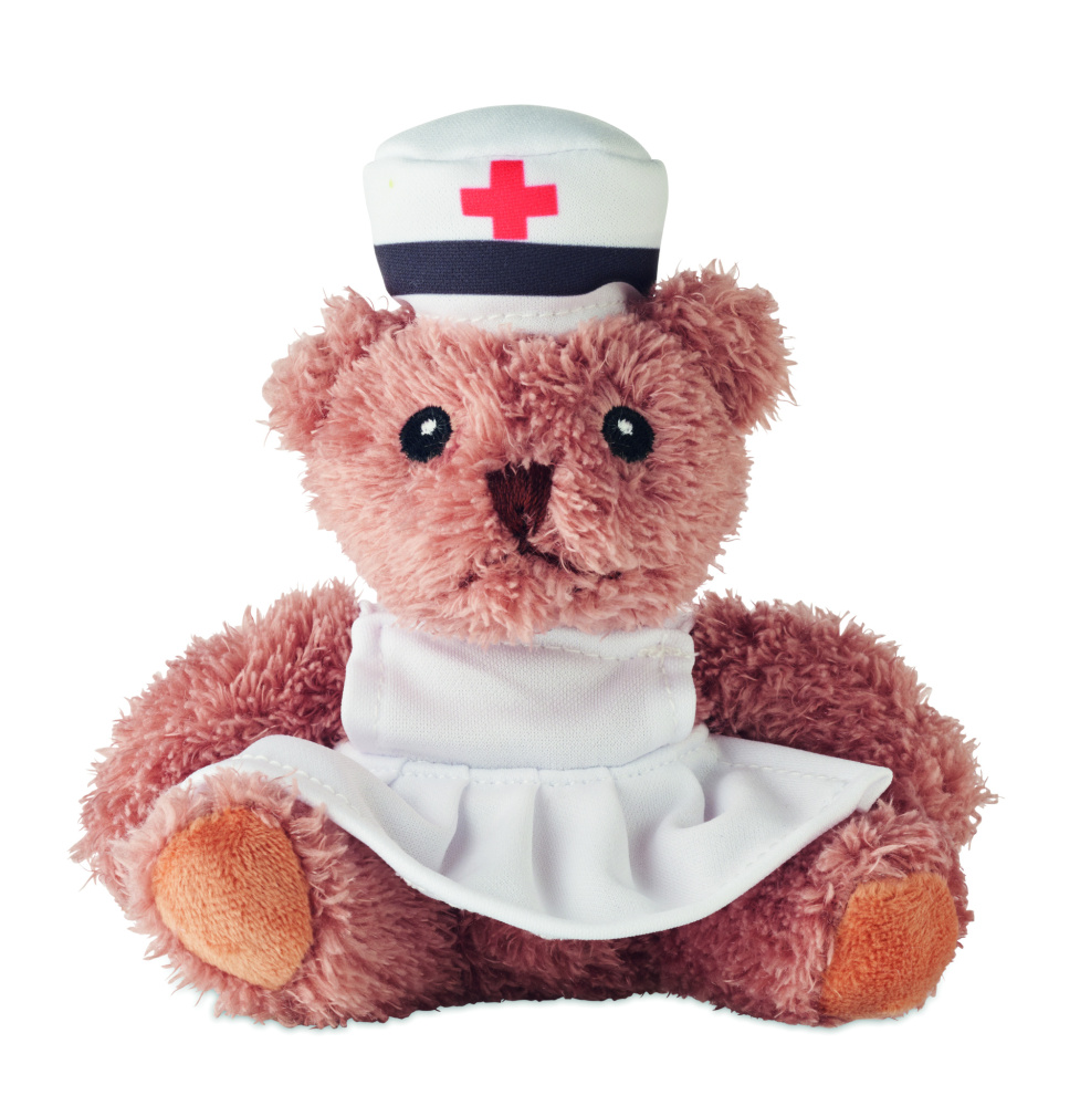 Логотрейд бизнес-подарки картинка: Teddy bear plush nurse