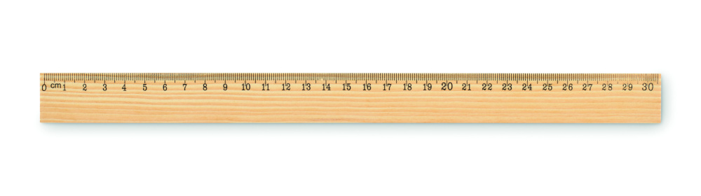 Лого трейд pекламные продукты фото: Wooden ruler 30cm