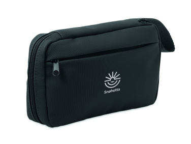 Логотрейд бизнес-подарки картинка: Toiletry bag 600D RPET