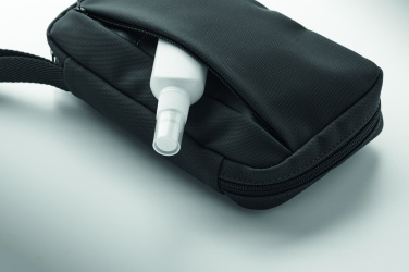 Лого трейд pекламные cувениры фото: Toiletry bag 600D RPET