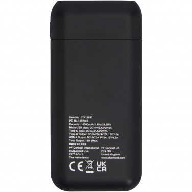 Logotrade presentreklam bild: Odyssey 10 000 mAh powerbank med hög densitet