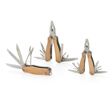 Logotrade kampanjprodukter bild: Trä minimultitool