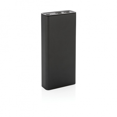 Logotrade profilprodukter bild: Terra 20W/20.000 mAh powerbank, RCS återvunna material
